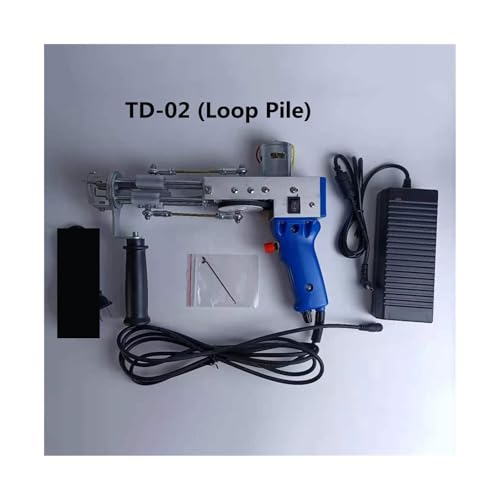 Elektrische Hand-Tufting-Maschinen for Teppiche, Werkzeuge zur Teppichherstellung, elektrische Tufting-Pistole for Teppichweberei (kann sowohl Schnittflor als auch Schlingenflor verarbeiten) Für Heimw von OPFVUJIKX