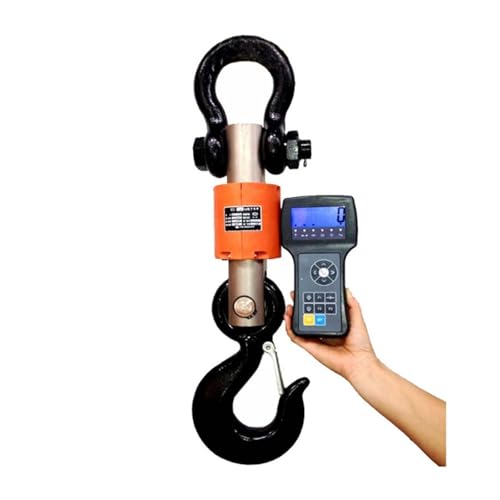 Elektronische Kranwaage, kabellose Druckkranwaage, 3T/5T/10T Haken, sogenannte Fahrwaage Für Heimwerker(10T) von OPFVUJIKX