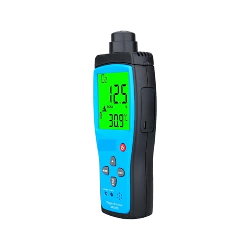 Gasmelder, Automotive Oxygen Detector Gas Analyzer O2 Meter Monitor Measuring 0-25% W/Battery Sound and Light Vibration Alarm für Haus und Wohnmobil von OPFVUJIKX