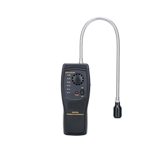 Gasmelder, Gasanalysator Freon-Gaslecktester FCKW HFCKW HFKW Halogen Freon-Gasdetektor Kältemittel Klimaanlagen-Monitor Gasleck für Haus und Wohnmobil von OPFVUJIKX