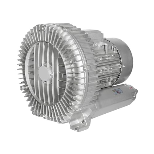 HG-120/180/250 Hochdruckventilator Radialventilator Industrieller leistungsstarker Gebläse Luftpumpe Vakuumpumpe Fischteichbelüfter Für Heimwerker(HG-120) von OPFVUJIKX