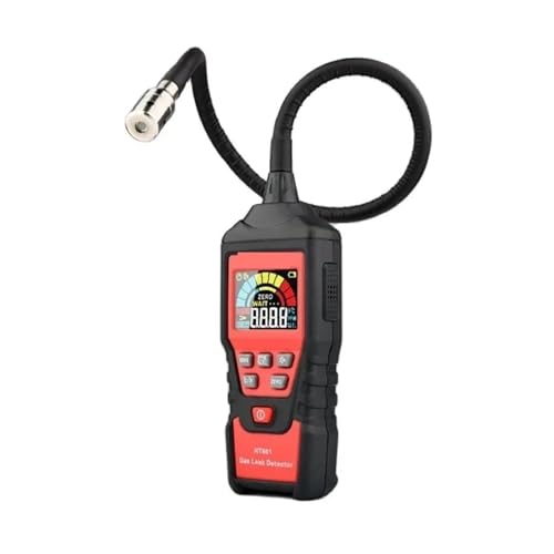 HT601A+ HT601B+ Batterie Wiederaufladbarer Haushalts-Gaslecksucher Tragbarer Tester for brennbare Gase HT601A HT601B LED-Anzeige Für Arbeit und Zuhause(HT601B Plus Digital) von OPFVUJIKX