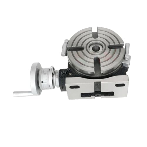 HV6 Durchmesser 150mm Vertikale Und Horizontale Dual Zweck Fräsen Maschine Horizontale Vertikale Dreh Tisch Hohe Präzision Für Heimwerker von OPFVUJIKX