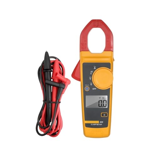 Hand-Strommesszange LCD-Anzeige Digitales Strommessmultimeter Strommesszange Universalmessgerät Amperemeter AC/-Spannungsmessgeräte Tester Für Heimwerker von OPFVUJIKX
