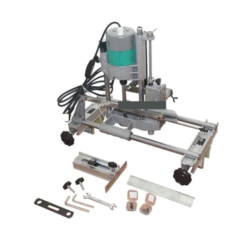 Holz Türschloss Lochöffner Stanzmaschine Schlitzmaschine Holzbearbeitung Zapfenschneidmaschine Bohrer 50Hz 1100W Für Heimwerker Holz Türschloss Lochöffner Stanzmaschine Schlitzmaschine Holzbearbeitung Zapfenschneidmaschine Bohrer 50Hz 1100W Für Heimwerker von OPFVUJIKX