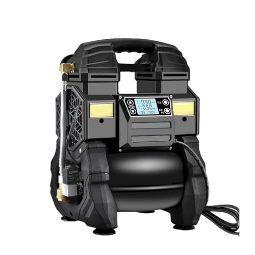 Luftpumpe Luftkompressor mit variabler Frequenz Tragbarer kleiner ölfreier Stummschaltluftkompressor for die Holzbearbeitungsmalerei Für Heimwerker(DC1081-1200W) von OPFVUJIKX