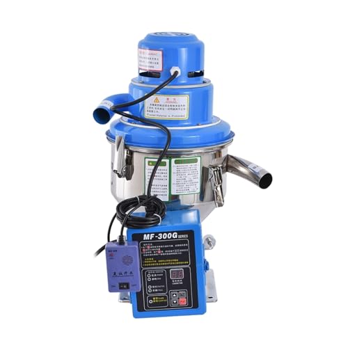 MF-300G Automatische Vakuum-Zuführmaschine Spritzgussmaschine Stand-Alone-Typ Kunststoffpartikel-Saug-Zuführmaschine Für Heimwerker(Blue Handle control) von OPFVUJIKX