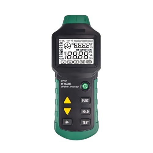 MY5908 LCD Digital Circuit Analyzer Spannung GFCI RCD Fehler Tester Niederspannung Verteilung Linie Fehler Test Für Heimwerker von OPFVUJIKX