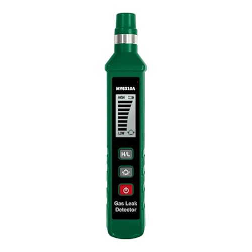 MY6310A Tragbarer Gaslecksucher Erdgasdetektor Brennbares Gasdetektor mit akustischem und optischem Alarm Gas Für Arbeit und Zuhause von OPFVUJIKX