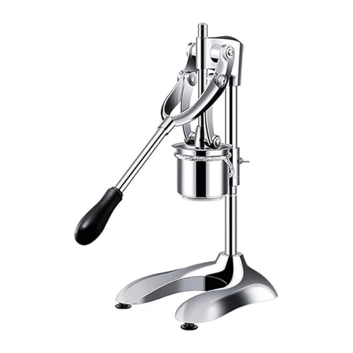 Manuelle Pommes-frites-Maschine aus Edelstahl, 30 cm, Kartoffelstreifen-Maschine, frittierte Chips-Quetscher-Extruder, 12 Löcher Für Heimwerker(Long Fries Extruder) von OPFVUJIKX