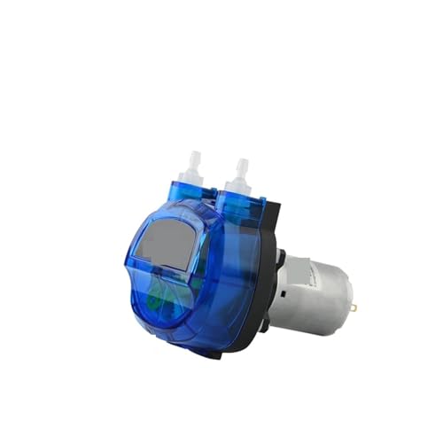 OPFVUJIKX 300-600 ml/min KHM3 Schlauchpumpe 12 V 24 V Motor High Flow Dosierpumpe Mit Norprene/Silikon for Lebensmittel Getränke Für flüssige Paste(N16,KHM3-SV3) von OPFVUJIKX