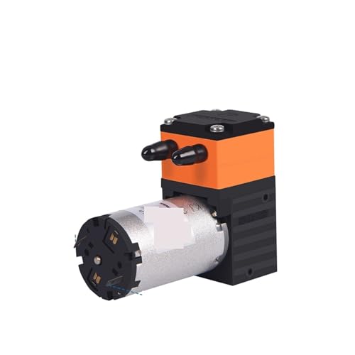 OPFVUJIKX 400 ml/min KLP01 Mini-Pinsel-Membranpumpe 12 V 24 V Gleichstrommotor Flüssigkeitsdruck 3 Bar Gerade Verbindung Einzelkopf for Labor Für flüssige Paste(2PCS-KA 1) von OPFVUJIKX