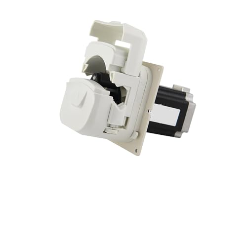 OPFVUJIKX 700-2000 ml/min KK2000 24 V DIY Schlauchpumpe High Flow Selbstansaugende Pumpe for Labor Dosierpumpe Mit Schrittmotor Für flüssige Paste(B17 6.4x9.6mm) von OPFVUJIKX