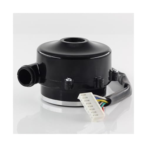 OPFVUJIKX Gebläse, 12 V 24 V bürstenloser Hochdruck-Kreiselventilator mit Sauganschluss bis zu 9,5 Kpa, Luftkissenmaschine Geräuscharm(24V Blower) von OPFVUJIKX