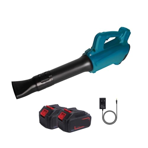 OPFVUJIKX Gebläse, 21V Brushless Leaf Blower, 460 CFM and 120 MPH Electric Air Blower, Dust Sweeper Garden Tools for 18V Battery Geräuscharm OPFVUJIKX Gebläse, 21V Brushless Leaf Blower, 460 CFM and 120 MPH Electric Air Blower, Dust Sweeper Garden Tools for 18V Battery Geräuscharm von OPFVUJIKX