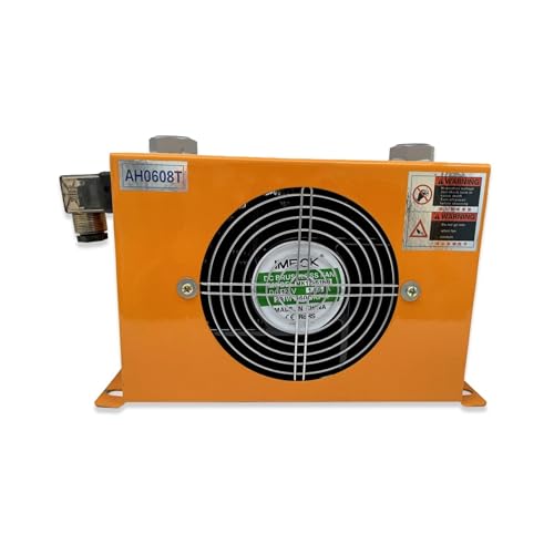 OPFVUJIKX Gebläse, 60L/min Hydraulischer Luftkühler AH0608T-CA Hardware Tools Lüfter Luftkühlung Ölkühlung Maschine Geräuscharm(DC 12V) von OPFVUJIKX
