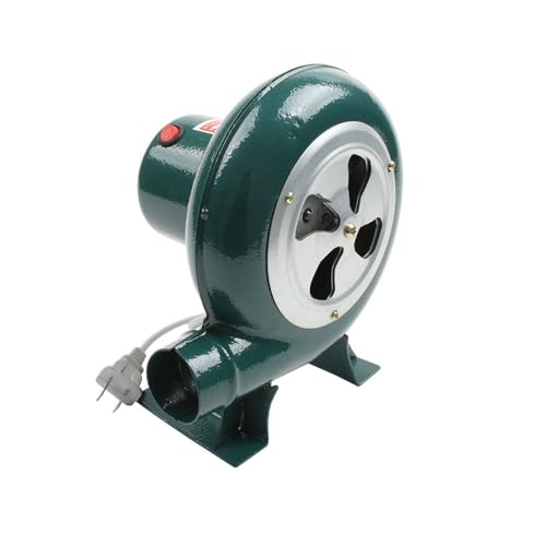 OPFVUJIKX Gebläse, Haushaltsgebläse Eisen Grillgebläse Kleines Zentrifugalgebläse 30W 40W 60W 80W Grün for Grill Geräuscharm(80W 0.6KN) von OPFVUJIKX