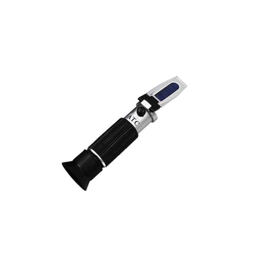 OPFVUJIKX Handheld Zucker Refraktometer 0-80% Brix Refraktometer Konzentration Tester Meter Zucker Inhalt Analysator for Fruchtsaft von OPFVUJIKX