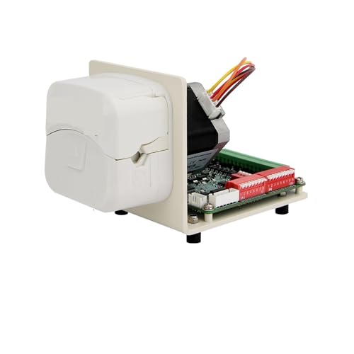 OPFVUJIKX MED42-KK300 Eingebettete Schlauchpumpe mit hohem Durchfluss, 24 V, Schrittmotor, einstellbare Dosierpumpe, 1–485 m/min, unterstützt CAN/RS485 Für flüssige Paste(S40) von OPFVUJIKX