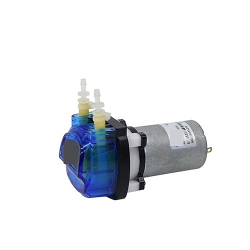 OPFVUJIKX Mini-Schlauchpumpe, 12 V, 24 V, Gleichstrommotor, selbstansaugende Pumpe mit hohem Durchfluss for die Dosierpumpe zur Flüssigkeitsübertragung Für flüssige Paste(24B3N16) von OPFVUJIKX