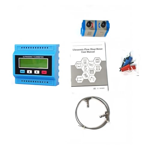OPFVUJIKX TUF-2000M Modul Ultraschall-Durchflussmesser Digitaler Flüssigkeitsdurchflussmesser Kein Kabel TS-2 TM-1 DN50~700mm TL-1-HT -30~160℃(Host Plus TM-1) von OPFVUJIKX