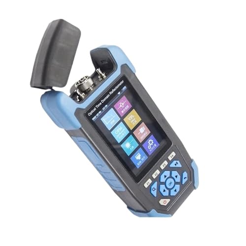 Optischer Leistungsmesser, Fiber Optic Mini OTDR Reflektometer 1310/1550nm 22/24dB for 60km 9 In1Fiber Kabel Ethernet Tester(UPC) von OPFVUJIKX