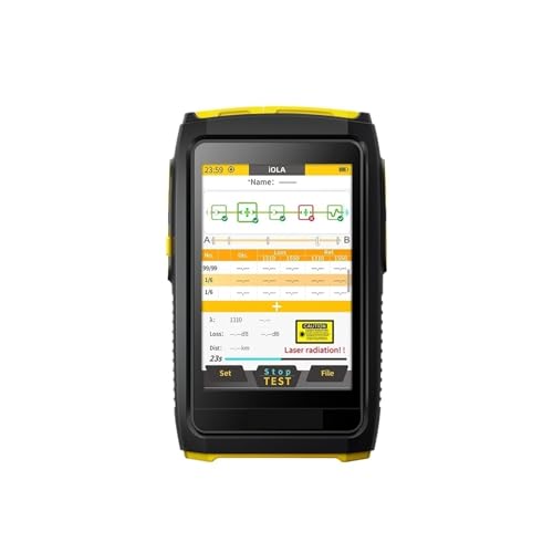 Optischer Leistungsmesser, OFW OTDR FWT-100 Aktive Faser Live Test 1550nm 20dB 80KM Faser Reflektometer Otdr Touchscreen OPM Tester(FWT 100 S5F SCA iOLA) von OPFVUJIKX