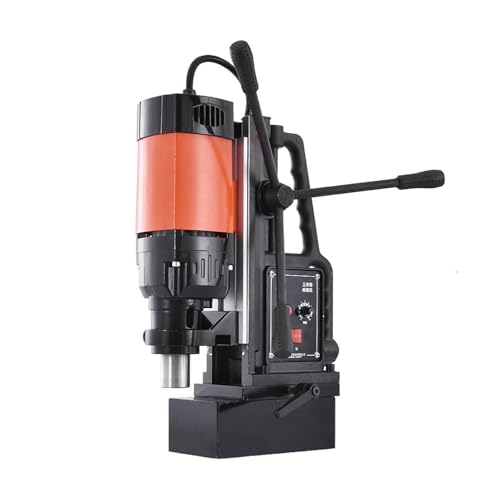 PR-8028RE Geschwindigkeitsregelung Vorwärts-Rückwärts-Magnetbohrmaschine Multifunktionale Magnetbohrmaschine 1680 W 0-350 U/min Tragbare elektrische Magnetbohrmaschine Für Heimwerker von OPFVUJIKX