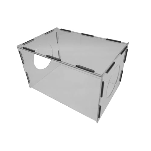 Staubbox, Geschlossene Schleifstaubbox, Polierstaubhaube Klare Staubhaube Mit 2 Löchern Staubhaube Acryl Tragbar for Gravieren Polieren zum Schleifen und Polieren Staubbox, Geschlossene Schleifstaubbox, Polierstaubhaube Klare Staubhaube Mit 2 Löchern Staubhaube Acryl Tragbar for Gravieren Polieren zum Schleifen und Polieren von OPFVUJIKX