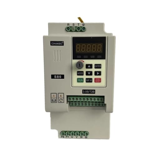 VFD-Vektor-Wechselrichter, VFD 3KW/2,2KW Wechselrichter S80 3P-Ausgang Wechselrichter mit variabler Frequenz 0-999HZ Bremswiderstand Für Heimwerker(380V,2.2kw) von OPFVUJIKX