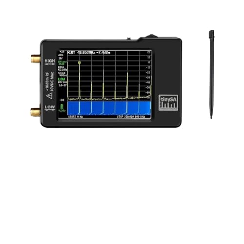 Vektornetzwerkanalysator, Tragbarer Spektrumanalysator, 2,8-Zoll-, 100 kHz bis 960 MHz, mit ESD-Schutz, Version V0.3.1_E, mit Batterie Messung von S-Parametern, SWR Vektornetzwerkanalysator, Tragbarer Spektrumanalysator, 2,8-Zoll-, 100 kHz bis 960 MHz, mit ESD-Schutz, Version V0.3.1_E, mit Batterie Messung von S-Parametern, SWR von OPFVUJIKX