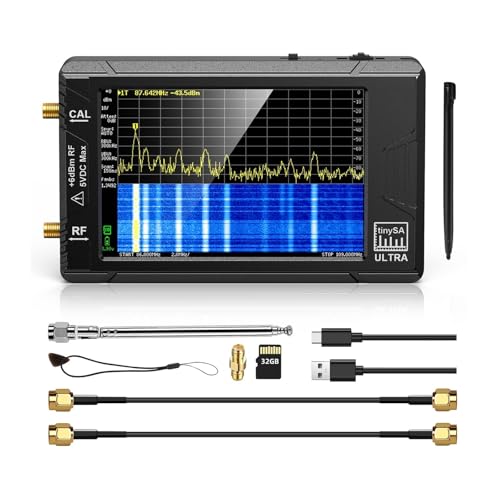 Vektornetzwerkanalysator, ULTRA 4" Kleiner analysator 100 kHz bis 5,3 GHz 32 GB Netzwerk Interner LAN-Tester Generator Eingebauter Akku Messung von S-Parametern, SWR Vektornetzwerkanalysator, ULTRA 4" Kleiner analysator 100 kHz bis 5,3 GHz 32 GB Netzwerk Interner LAN-Tester Generator Eingebauter Akku Messung von S-Parametern, SWR von OPFVUJIKX