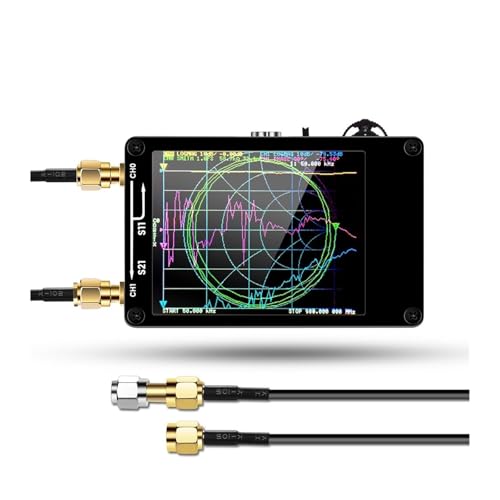 Vektornetzwerkanalysator, VNA-H Tragbares digitales Vektornetzwerk 50 kHz-900 MHz MF HF VHF UHF Antennenanalysator Eingebauter Akku Messung von S-Parametern, SWR Vektornetzwerkanalysator, VNA-H Tragbares digitales Vektornetzwerk 50 kHz-900 MHz MF HF VHF UHF Antennenanalysator Eingebauter Akku Messung von S-Parametern, SWR von OPFVUJIKX