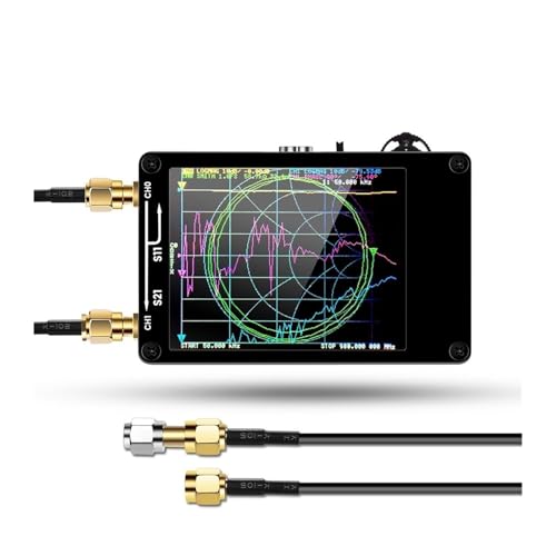 Vektornetzwerkanalysator, VNA VNA-H Tragbares digitales Vektornetzwerk 50 kHz – 900 MHz MF HF VHF UHF Antennenanalysator Eingebauter Akku Messung von S-Parametern, SWR Vektornetzwerkanalysator, VNA VNA-H Tragbares digitales Vektornetzwerk 50 kHz – 900 MHz MF HF VHF UHF Antennenanalysator Eingebauter Akku Messung von S-Parametern, SWR von OPFVUJIKX