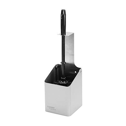 OPHARDT Hygiene 1336600 SanTRAL WBU 2 E AFP WC-Bürstenhalter, Edelstahl gebürstet von OPHARDT hygiene
