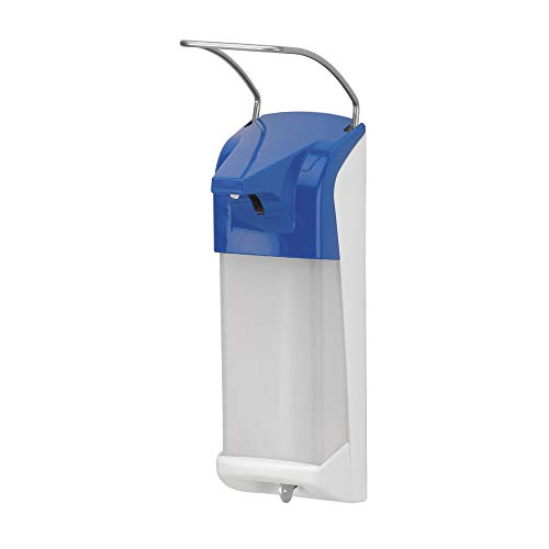 OPHARDT hygiene 4400704 ER T blau mit Verschluss-Set Spender für Flüssigseifen und Desinfektionsmittel, 1000 ml von OPHARDT hygiene
