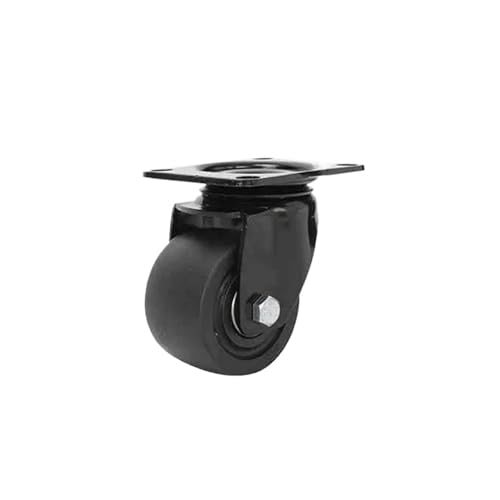 Bürostuhl Rollen Universal-Lenkrollen, Tragkraft 800 kg, Möbelräder, geräuscharm, Trolley-Rad for Tisch, Stuhl und Sofa, mit Seitenbremse(Universal Wheel-A,2.5 Inch) von OPIGJUFD