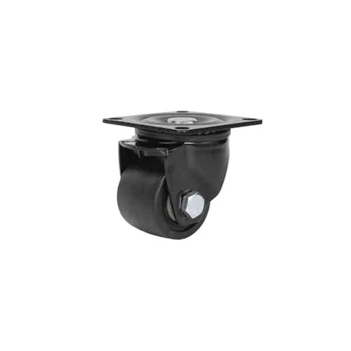 Bürostuhl Rollen Universal-Lenkrollen, Tragkraft 800 kg, Möbelräder, geräuscharm, Trolley-Rad for Tisch, Stuhl und Sofa, mit Seitenbremse(Universal Wheel-B,2.5 Inch) von OPIGJUFD