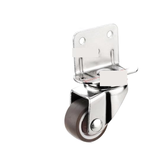 Bürostuhl Rollen Universals Lenkrollen for Tisch, Stuhl, Sofa, mit/ohne Bremse, strapazierfähig, Möbelrad, leiser Trolley(1 Inch No Brake) von OPIGJUFD