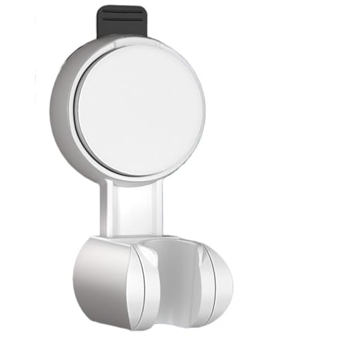 Duschkopf Halterungen Duschkopfhalter, 1–4 Stück, Saugnapf, verstellbar, starker Klebstoff, universelle Duschkopfhalterung, wiederverwendbar, spurlos, wasserdicht(White,2pcs) von OPIGJUFD