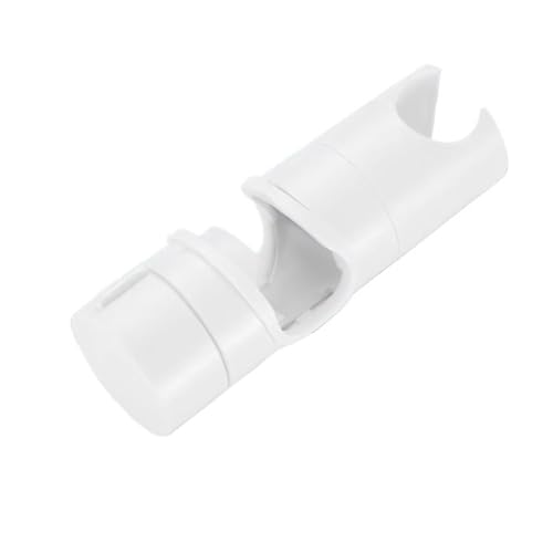 Duschkopf Halterungen Duschkopfhalter, verstellbarer Duschstangenhalter, Badezimmerzubehör, Ersatz-Handbrausehalterung for Gleitstange(A white) von OPIGJUFD