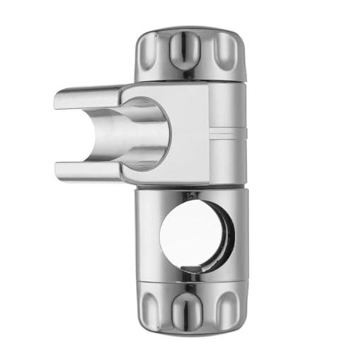 Duschkopf Halterungen Duschkopfhalter aus Kunststoff, verstellbare Duschhalterungen, Handhalterung, Wandhalterung for Badezimmer-Top-Spray(2 pcs) von OPIGJUFD
