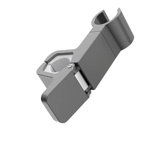 Duschkopf Halterungen Duschstangenhalter, universeller Duschkopfhalter, Handbrausestange, Duschhalterung for Zuhause, Badezimmerzubehör(Grey) von OPIGJUFD