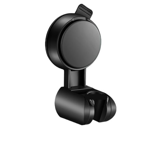 Duschkopf Halterungen Halterung Saugnapf Halterung Badezimmer Dusche Aufhänger Feste Artefakt Einstellbare Halterung(Black) von OPIGJUFD
