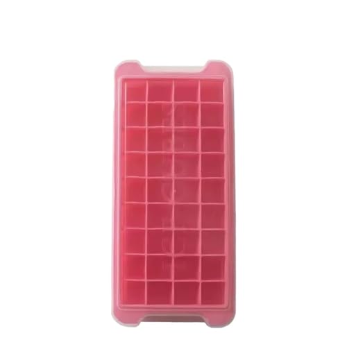 Eiswürfelform 1-4PCS Silikon Eis Fach Cube Formen Einfach Release Quadratische Form for Whiskey Ball Maker Küche Liefert(Pink-1PC) von OPIGJUFD