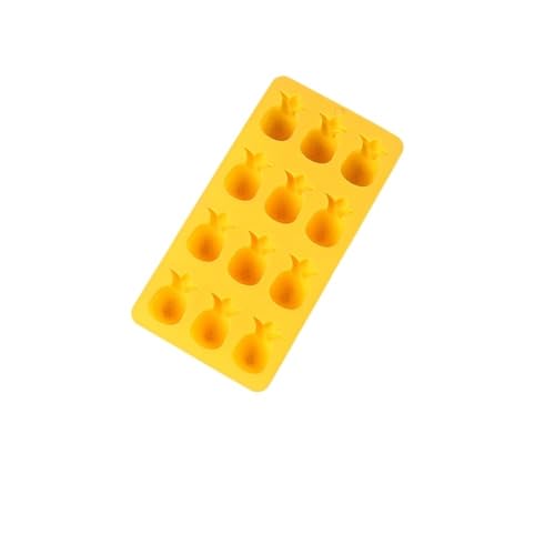 Eiswürfelform Eiswürfelschale Silikon Ananas Kokosnuss Baum Form for Getränke Whisky machen Zubehör(1pcs Pineapple) von OPIGJUFD