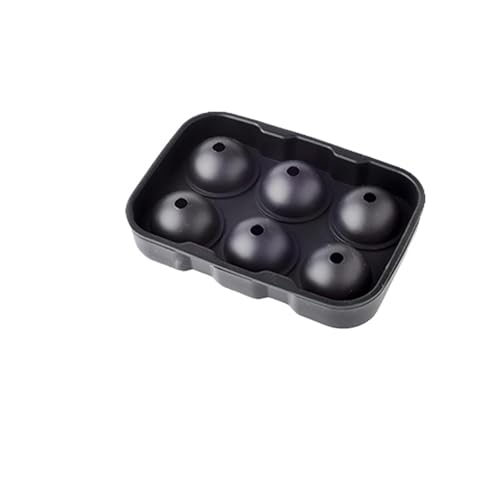 Eiswürfelform Silikon-Eisformschale 4 Kugeln 6 8(6 Balls) von OPIGJUFD