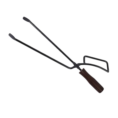 Grill Zange Grill Grill Holzkohle BBQ Clip Eisen Holz Griff Anti-Verbrühungen Abdeckung Outdoor Camping BBQ Lagerfeuer Herd Kamin Feuer Zange Grill Zange Grill Grill Holzkohle BBQ Clip Eisen Holz Griff Anti-Verbrühungen Abdeckung Outdoor Camping BBQ Lagerfeuer Herd Kamin Feuer Zange von OPIGJUFD