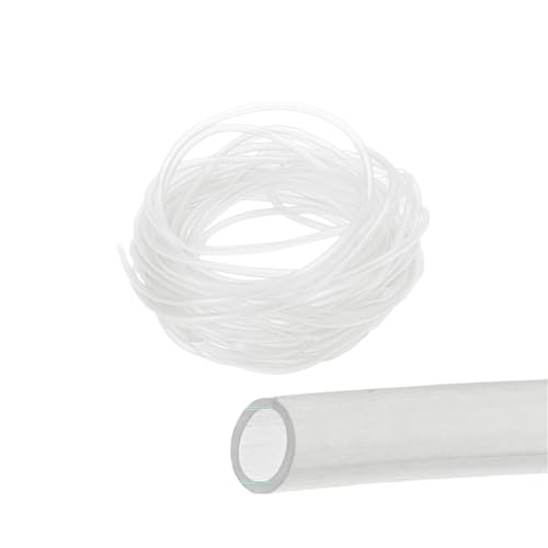 OPIGJUFD Aquarium Schlauch UXCELL 2,0 mt 2,5 mt 12,0 mt Aquarium Airline-Schlauch Standard Aquarium Transparent Schlauch 4,0mm Silikonschlauch for Aquarium Luftpumpe(Clear 12m) von OPIGJUFD