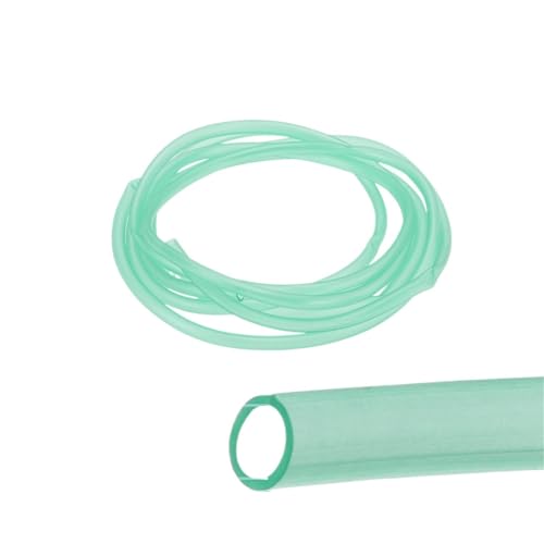 OPIGJUFD Aquarium Schlauch UXCELL 2,0 mt 2,5 mt 12,0 mt Aquarium Airline-Schlauch Standard Aquarium Transparent Schlauch 4,0mm Silikonschlauch for Aquarium Luftpumpe(Green 2.5m) von OPIGJUFD